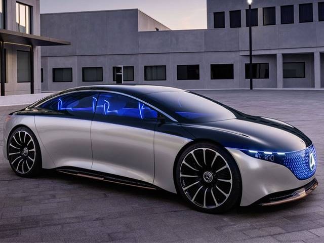 Mercedes electric online car 2022